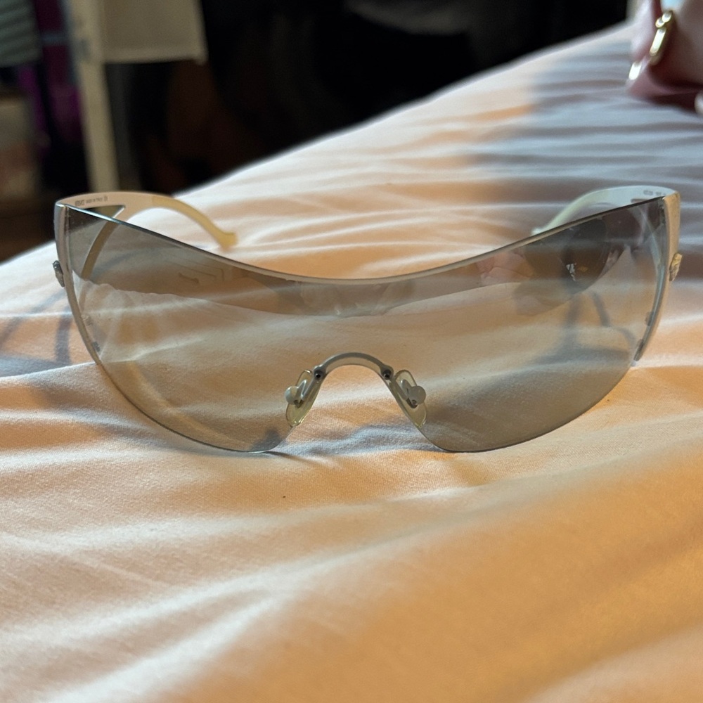 Versace Gray Sunglasses